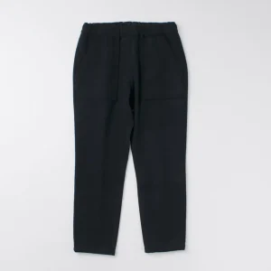 Trousers^RE MADE IN TOKYO JAPAN / Super 140 Wool Melton Easy Slacks navy