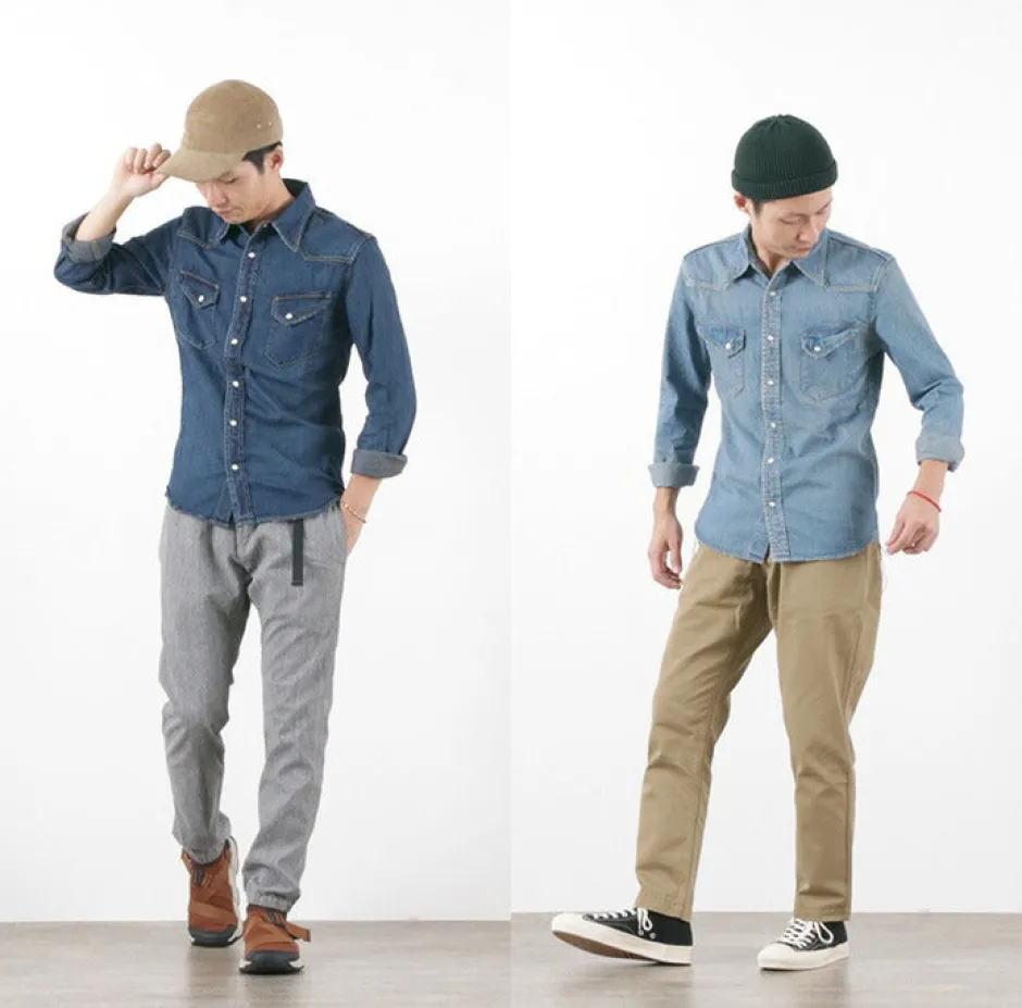 Shirts^REMI RELIEF / Denim Western Shirt