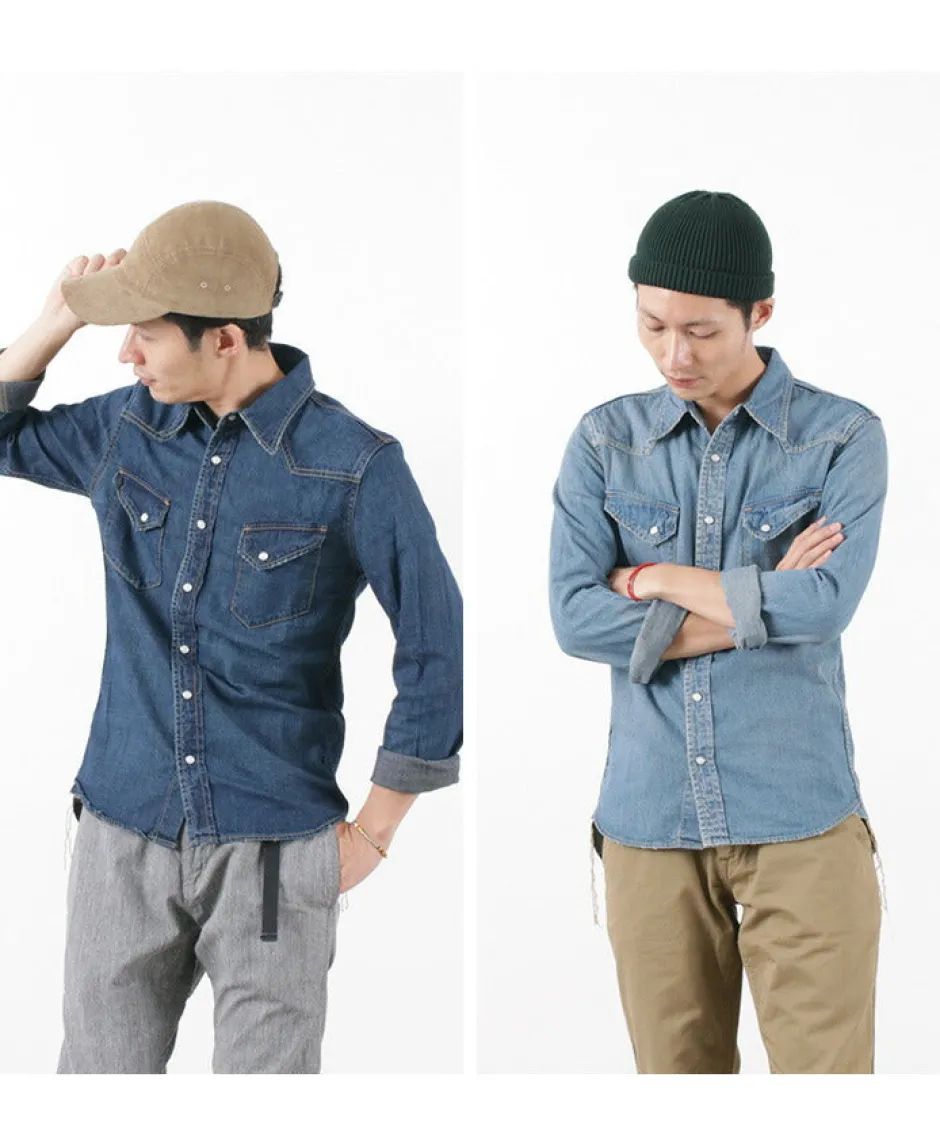Shirts^REMI RELIEF / Denim Western Shirt