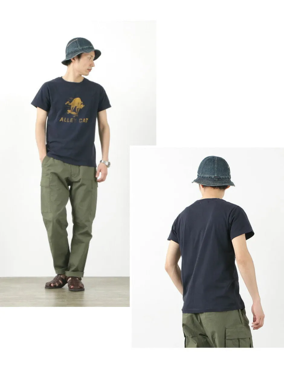 T-Shirts^REMI RELIEF / LW processed T-shirt (ALLEY CAT)