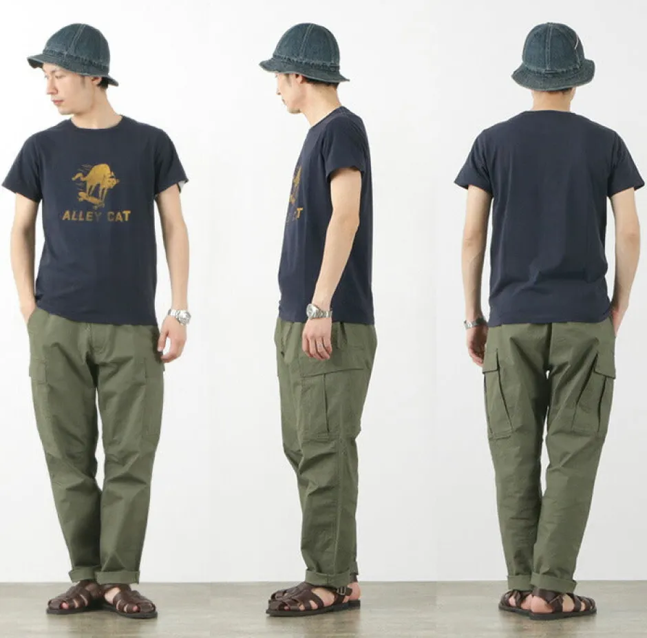 T-Shirts^REMI RELIEF / LW processed T-shirt (ALLEY CAT)