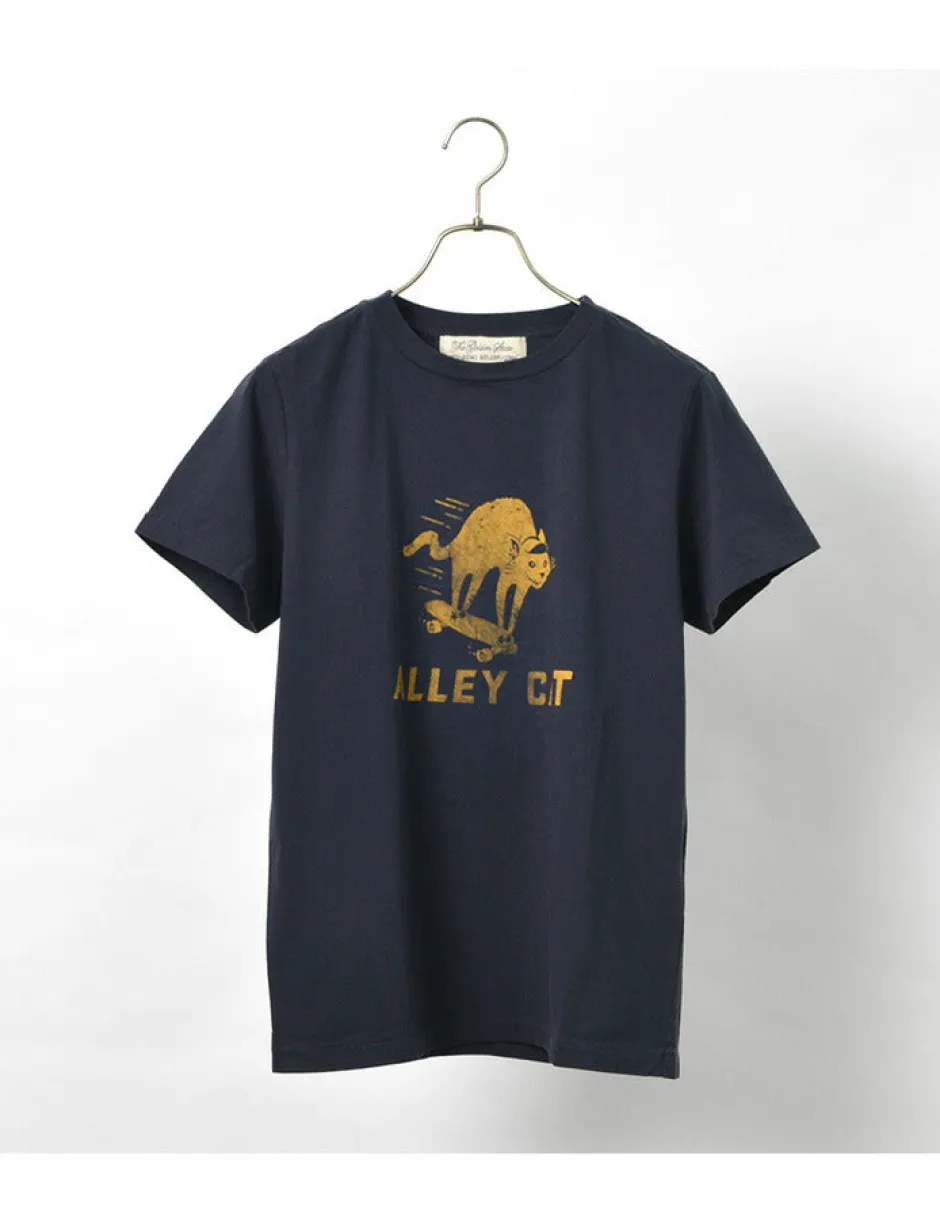 T-Shirts^REMI RELIEF / LW processed T-shirt (ALLEY CAT)