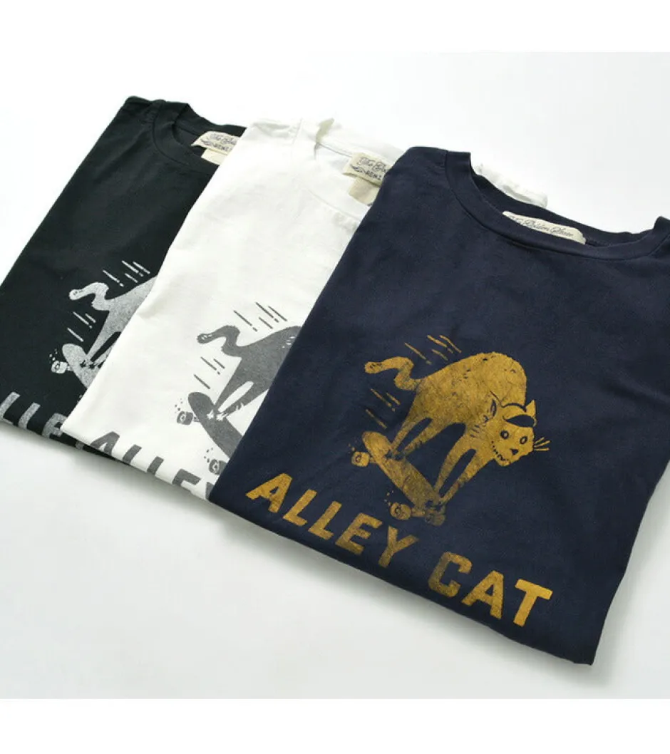 T-Shirts^REMI RELIEF / LW processed T-shirt (ALLEY CAT)