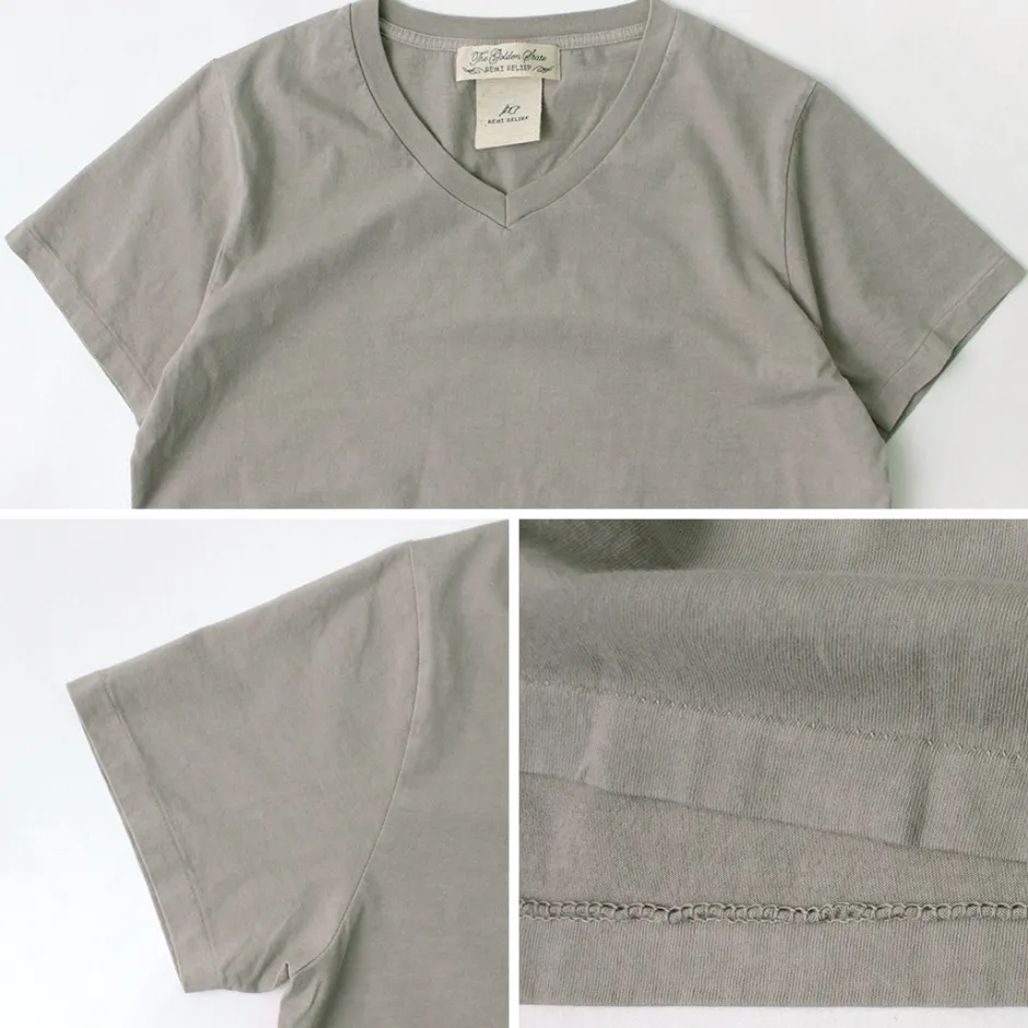 T-Shirts^REMI RELIEF / LW processed V-neck T-shirt