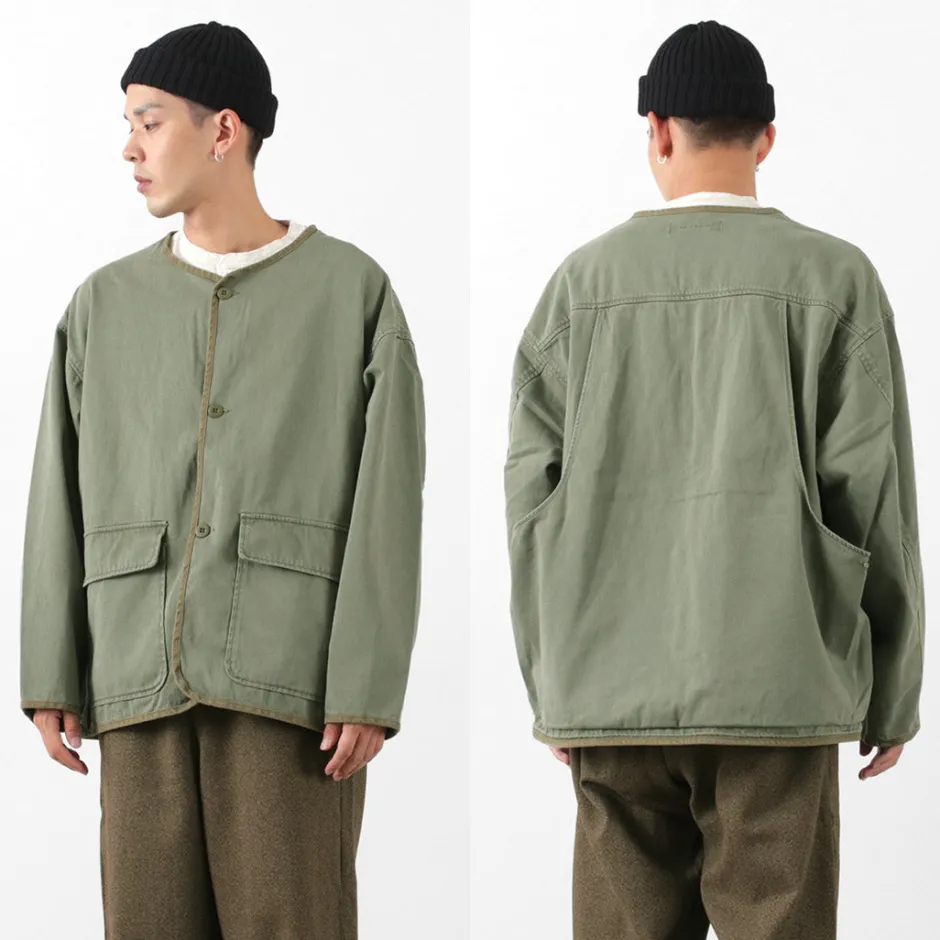Jackets^REMI RELIEF / Military satin Jacket