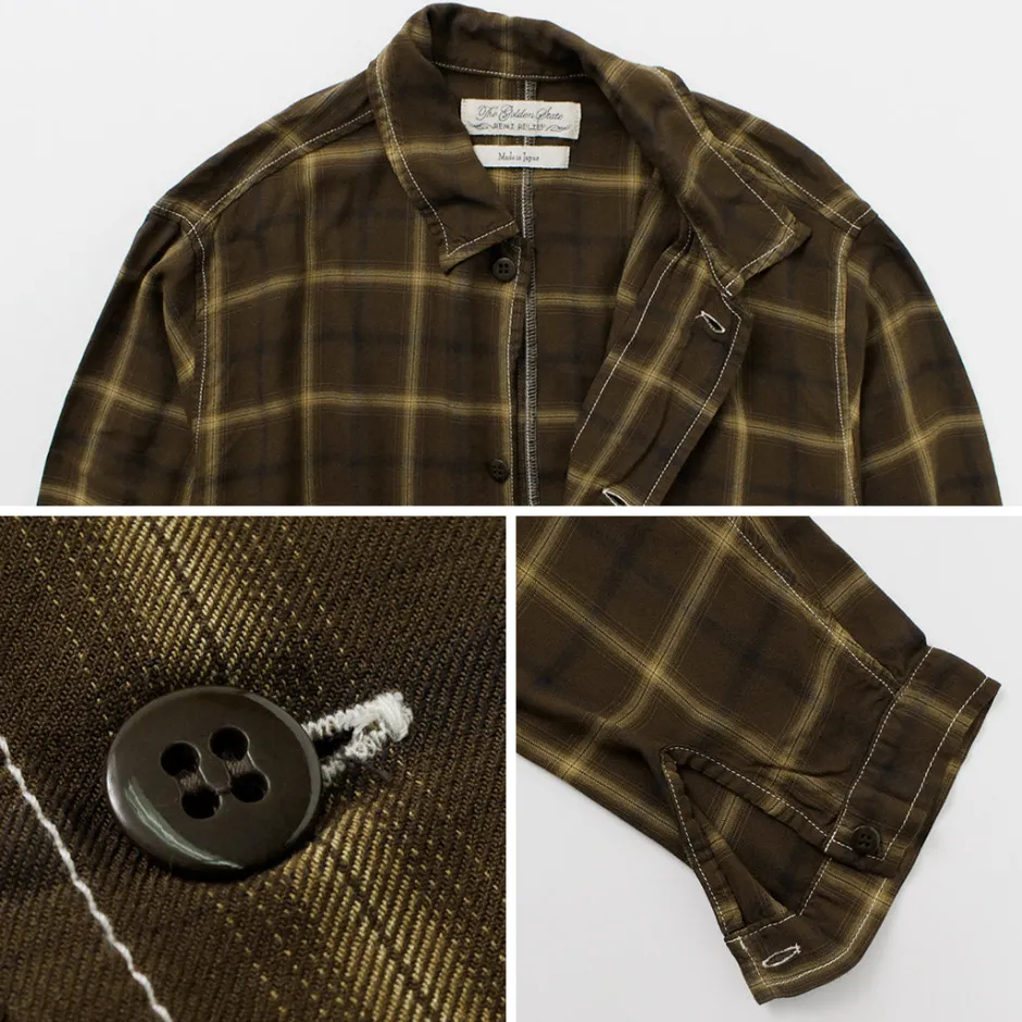 Shirts^REMI RELIEF / Rayon Plaid Shirt