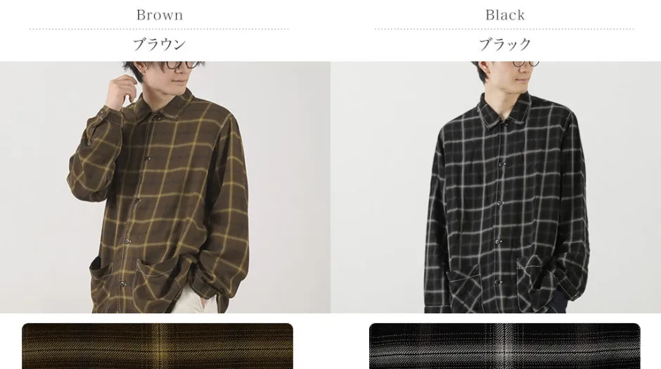 Shirts^REMI RELIEF / Rayon Plaid Shirt