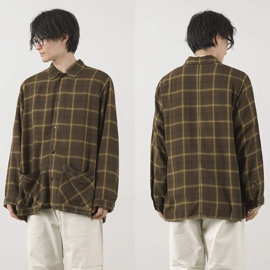 Shirts^REMI RELIEF / Rayon Plaid Shirt