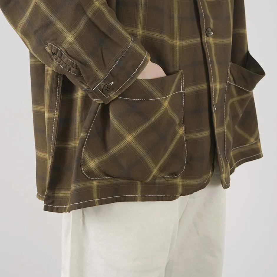 Shirts^REMI RELIEF / Rayon Plaid Shirt