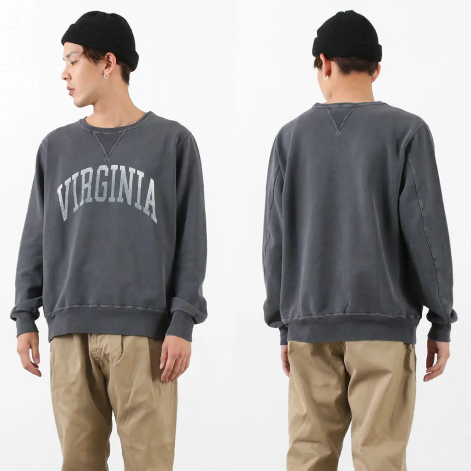 Sweatshirts^REMI RELIEF / SP processed back pile crew (VIRGINIA) Sweatshirt