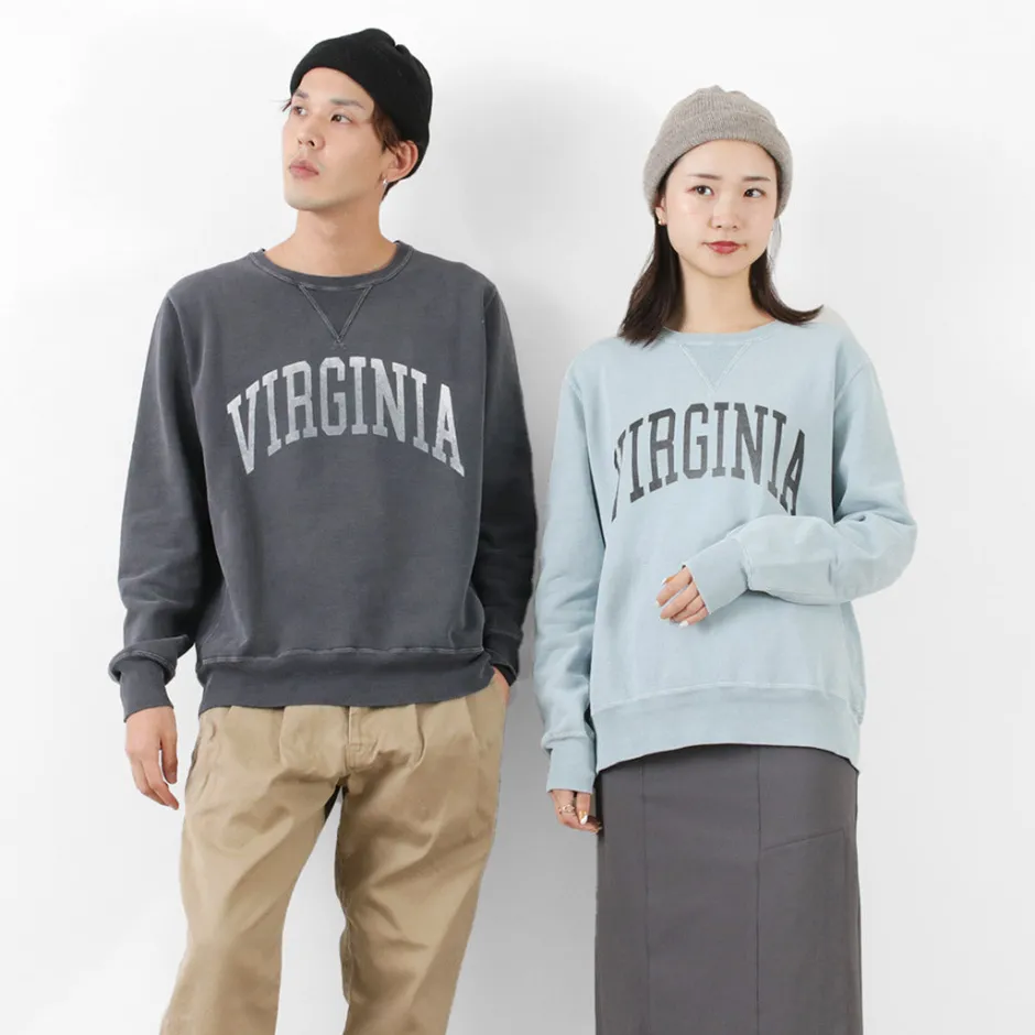 Sweatshirts^REMI RELIEF / SP processed back pile crew (VIRGINIA) Sweatshirt