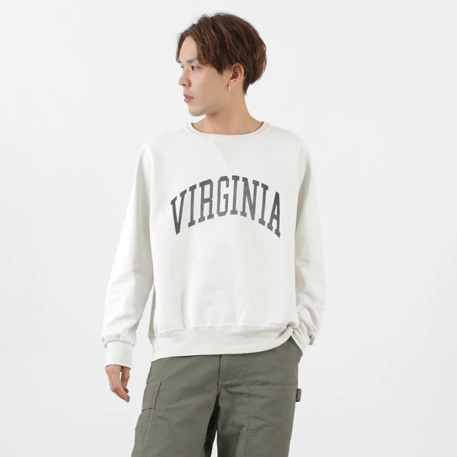 Sweatshirts^REMI RELIEF / SP processed back pile crew (VIRGINIA) Sweatshirt