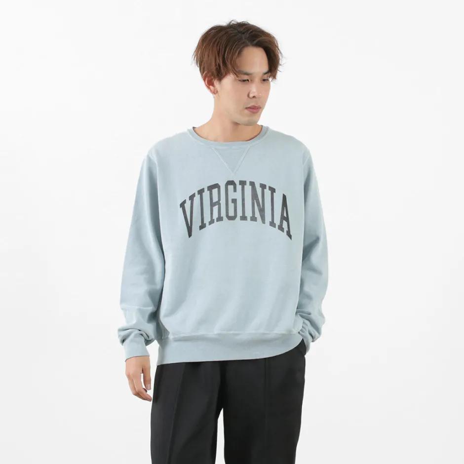Sweatshirts^REMI RELIEF / SP processed back pile crew (VIRGINIA) Sweatshirt