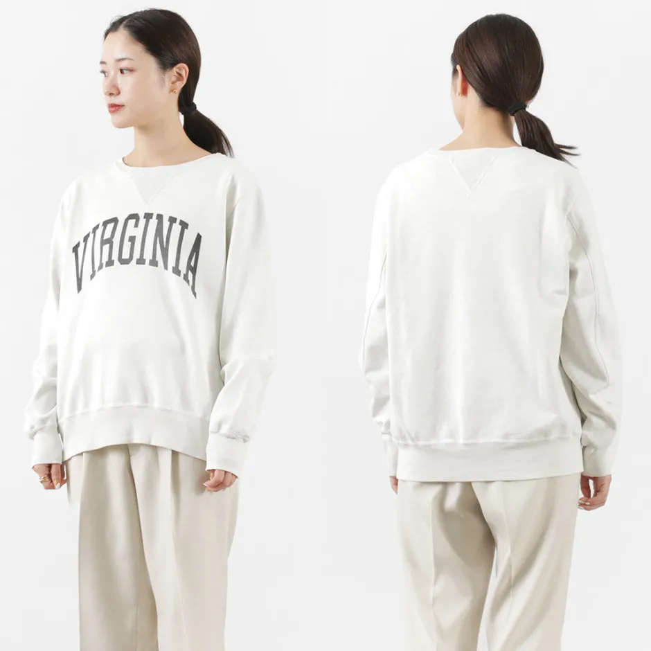 Sweatshirts^REMI RELIEF / SP processed back pile crew (VIRGINIA) Sweatshirt