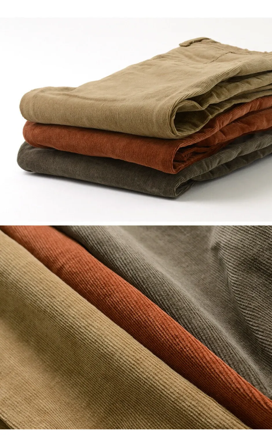 Trousers^REMI RELIEF / Stretch Corduroy Easy Pants