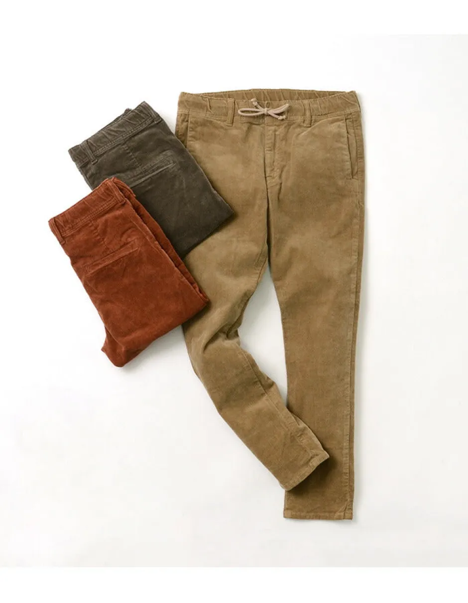 Trousers^REMI RELIEF / Stretch Corduroy Easy Pants