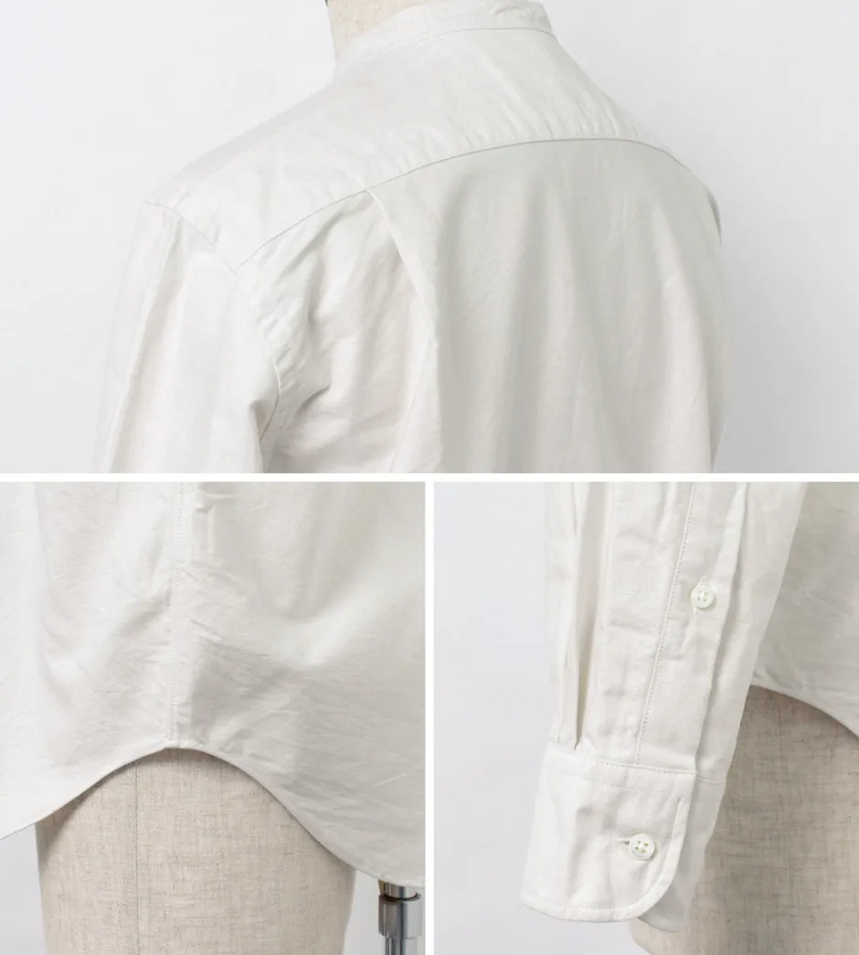 Shirts^ROCOCO / American Ox Band Collar Shirt