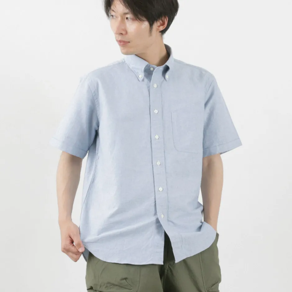 Shirts^ROCOCO / American Oxford S/S Classic Button Down Shirt