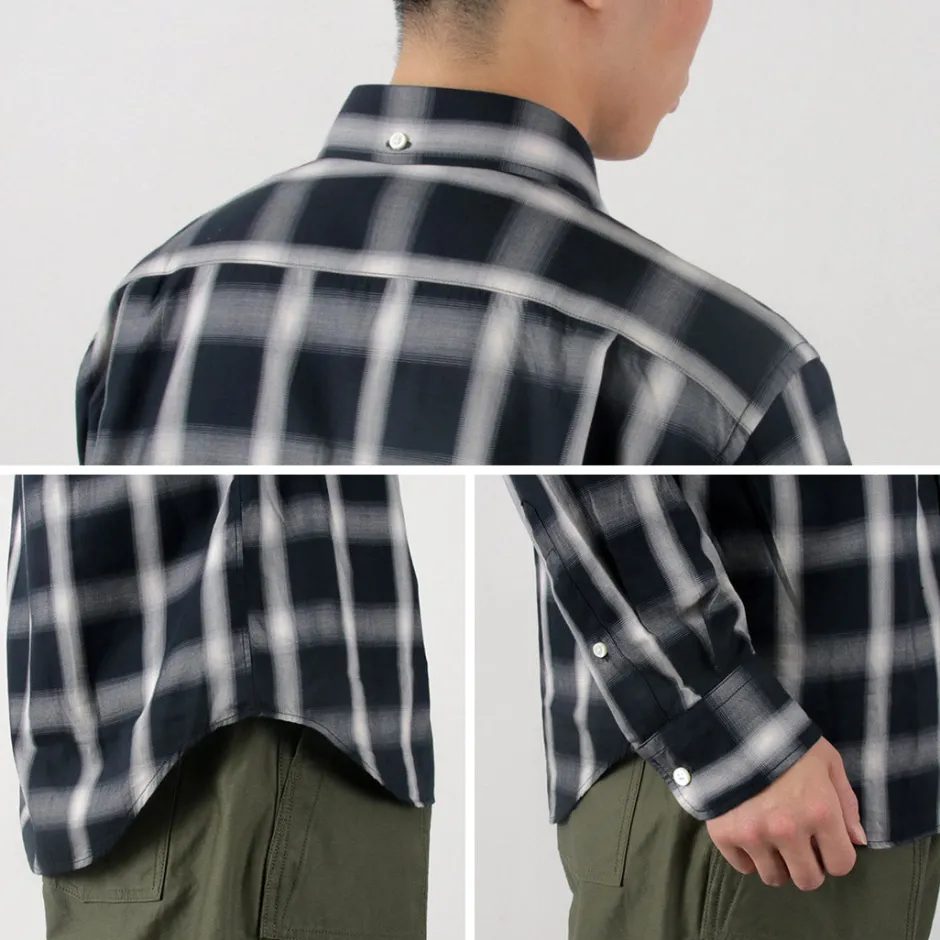 Shirts^ROCOCO / Ombre Check Button Down Shirt Classic Fit