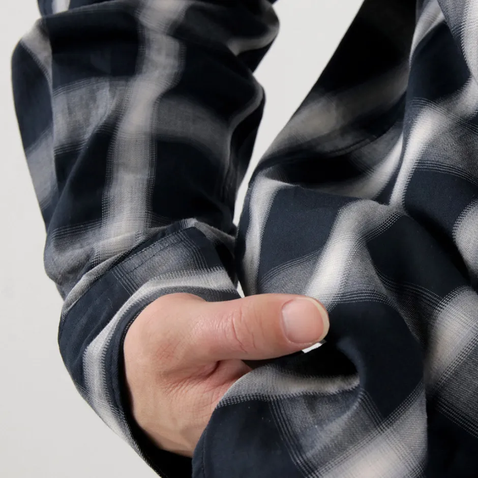 Shirts^ROCOCO / Ombre Check Button Down Shirt Classic Fit