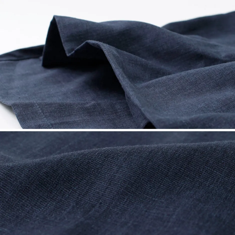 Cardigans^ROCOCO / Polylammy Coolmax stretch collarless shirt cardigan