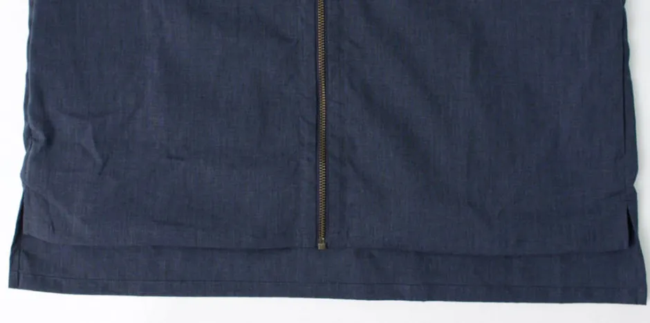 Cardigans^ROCOCO / Polylammy Coolmax stretch collarless shirt cardigan