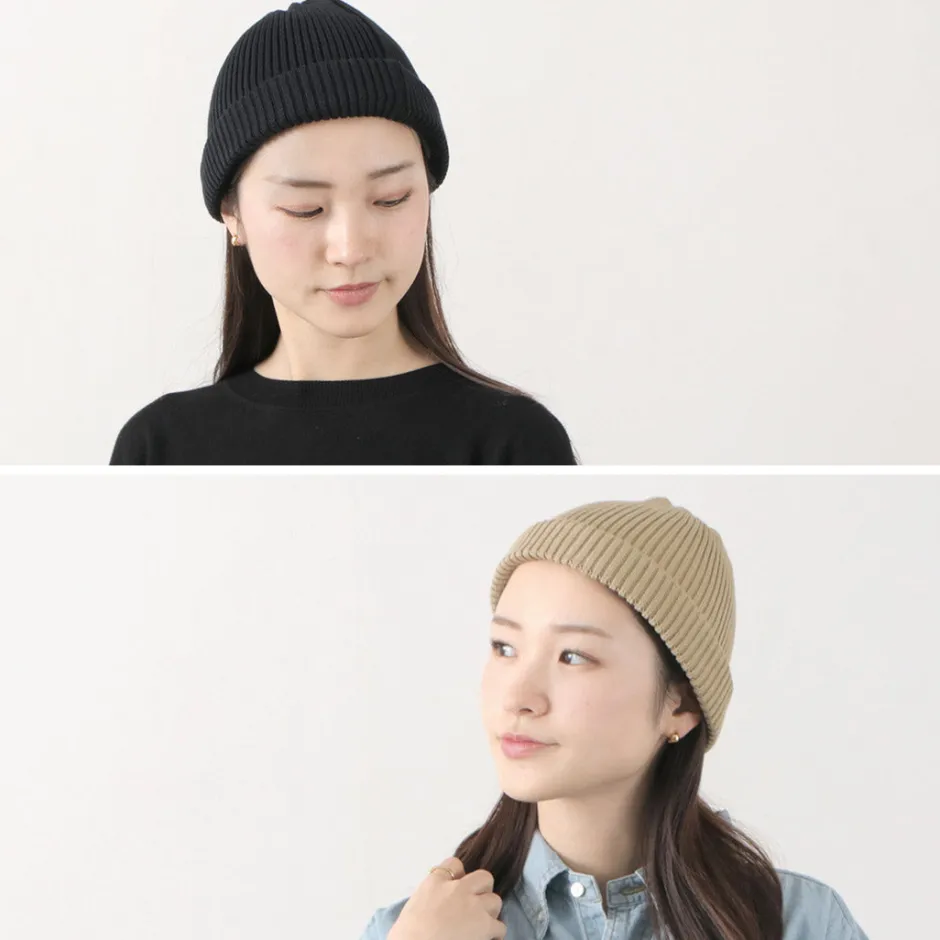 Hats^ROTOTO / Cotton Roll Up Beanie