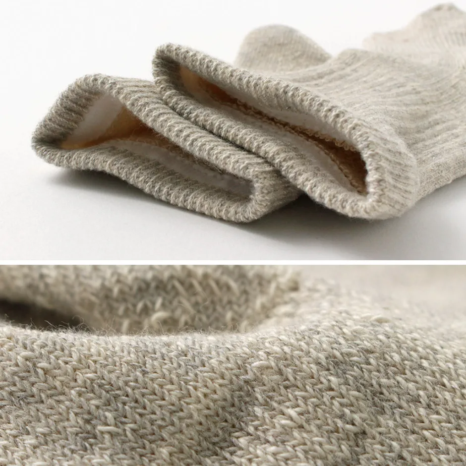 Socks^ROTOTO / Double Face Mini Crew Socks Organic Cotton