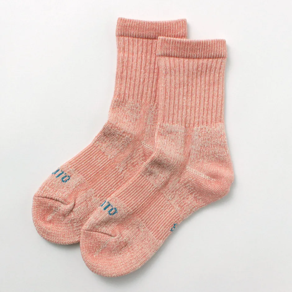 Socks^ROTOTO / Double Face Mini Crew Socks Organic Cotton