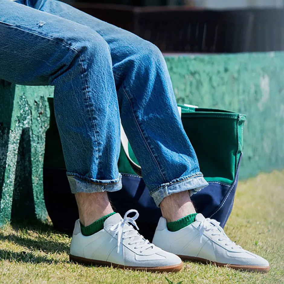 Socks^ROTOTO / Linen Cotton Rib Socks Short