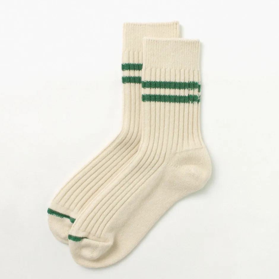 Socks^ROTOTO / Merino Lambs Wool Striped Socks