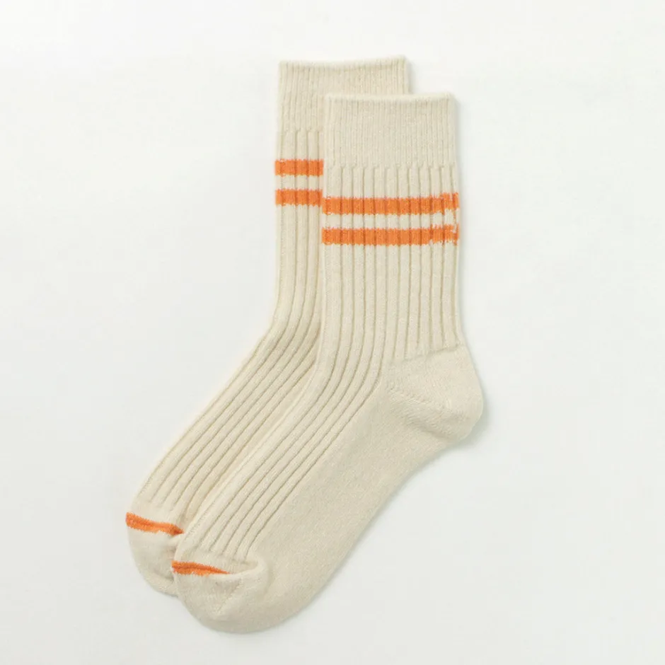 Socks^ROTOTO / Merino Lambs Wool Striped Socks