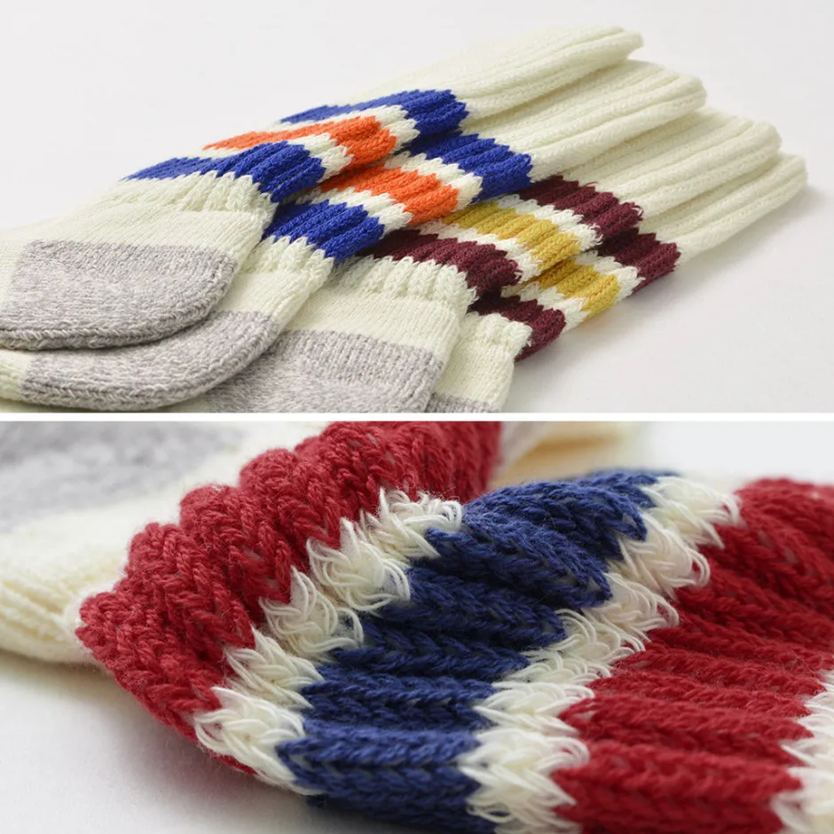 Socks^ROTOTO / R1255 Coarse Ribbed Old School Socks