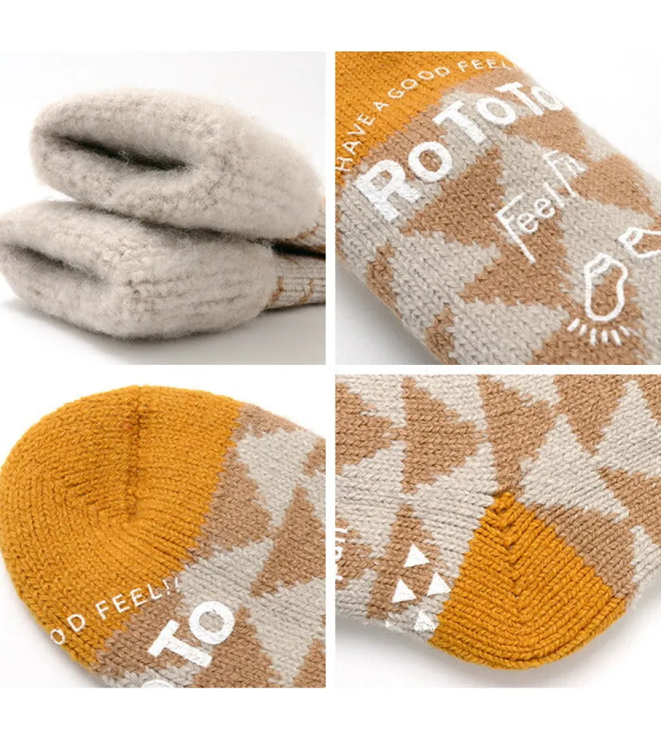 Socks^ROTOTO / R1179 Comfy Room Socks SANKAKU