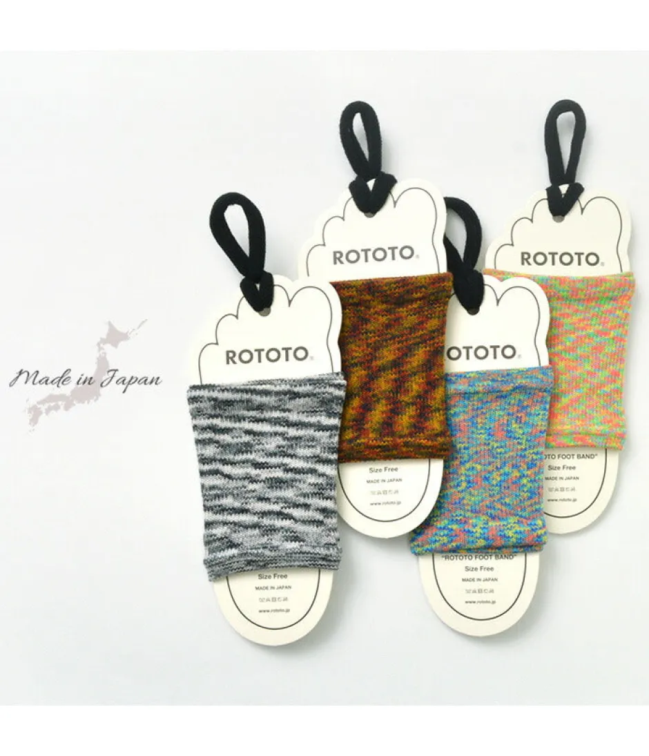 Socks^ROTOTO / R1142 foot band Kasuri