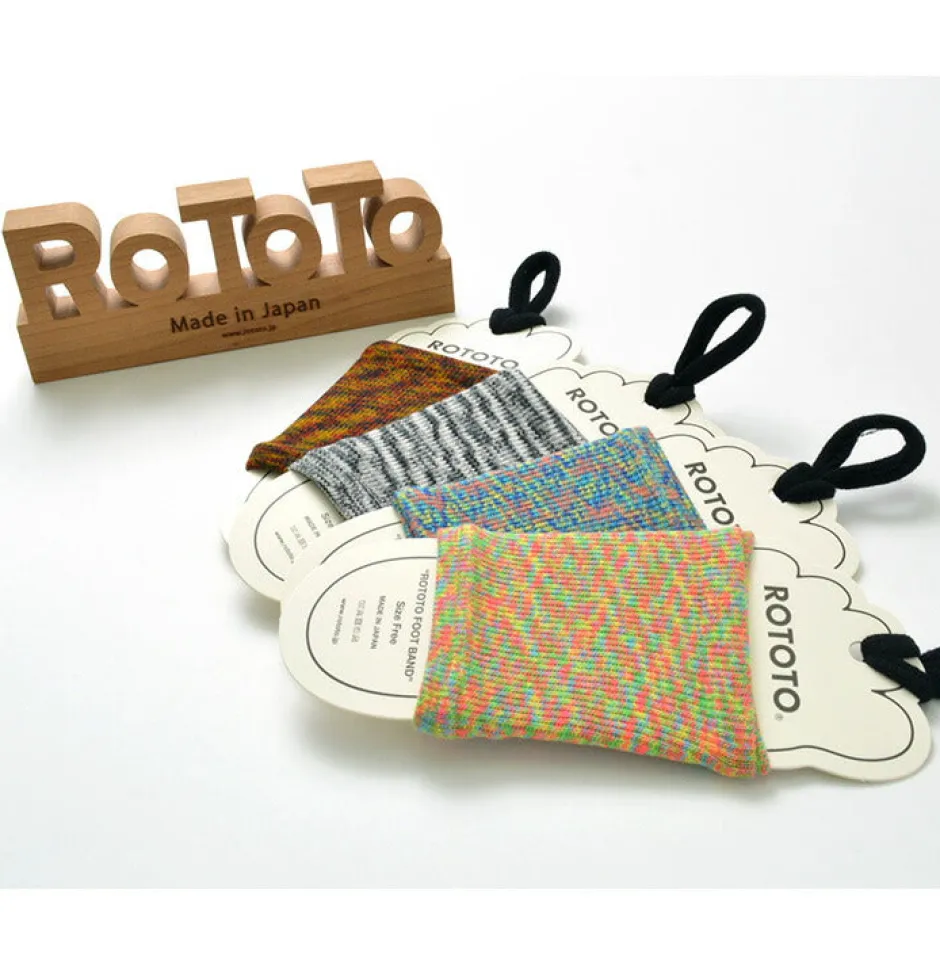 Socks^ROTOTO / R1142 foot band Kasuri