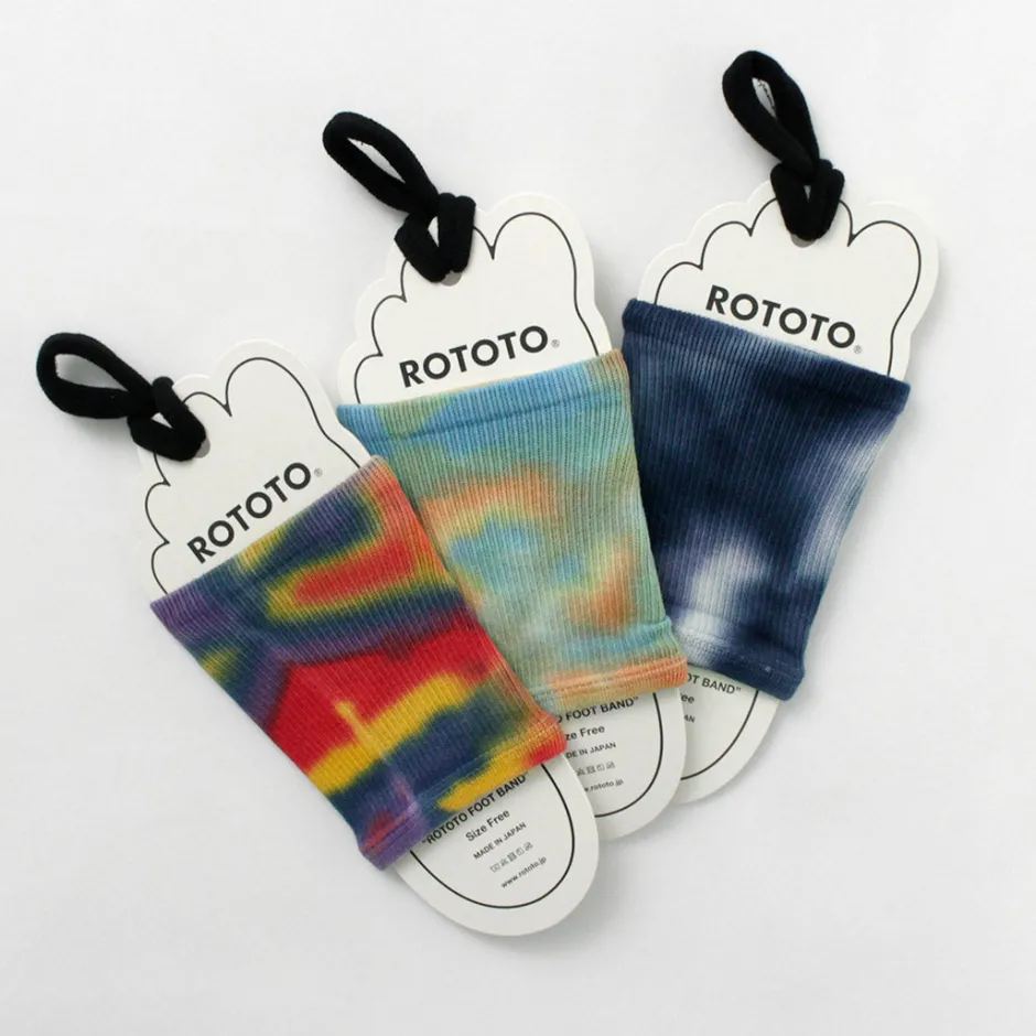 Socks^ROTOTO / R1314 Foot Band Tie Dye