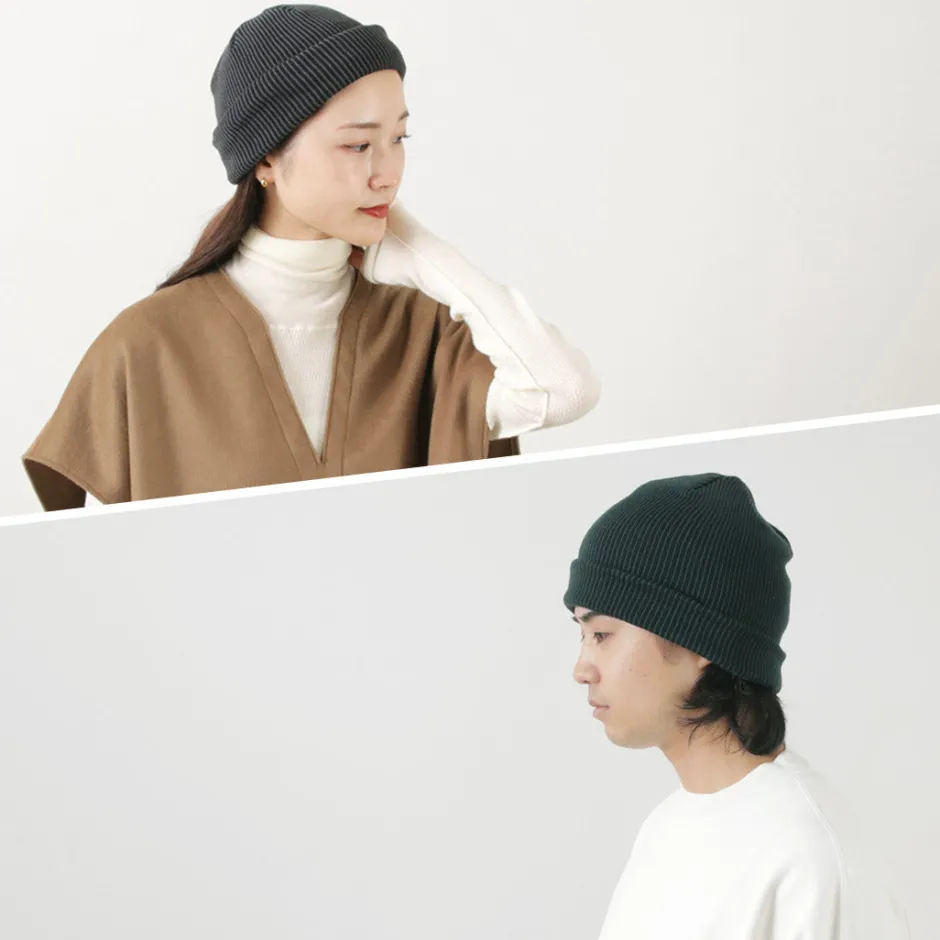 Hats^ROTOTO / Super soft 2-way beanie Stripe