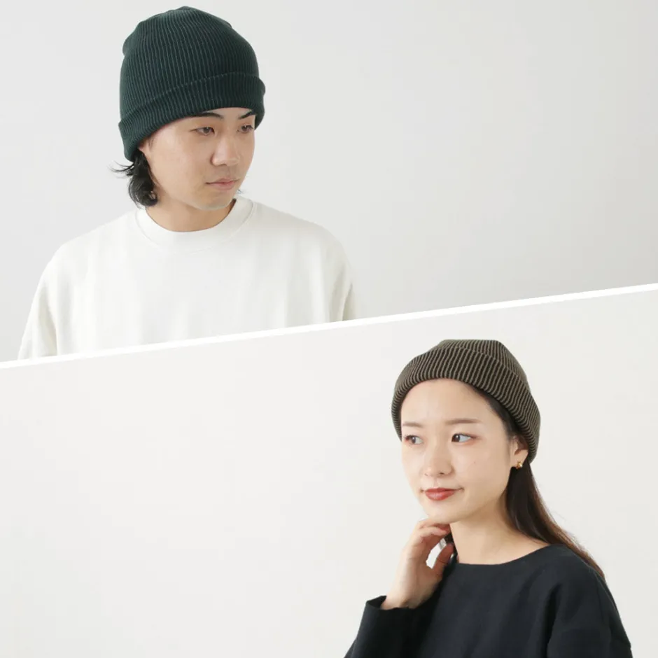 Hats^ROTOTO / Super soft 2-way beanie Stripe