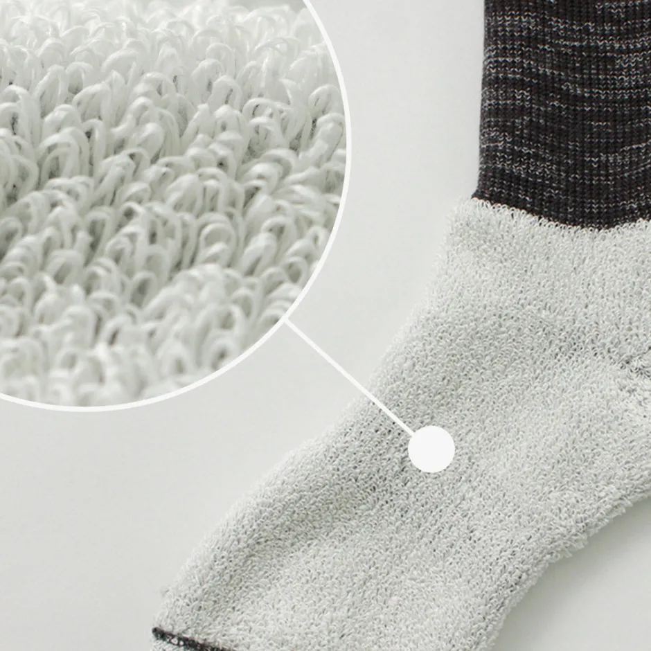 Socks^ROTOTO / WASHI pile crew socks