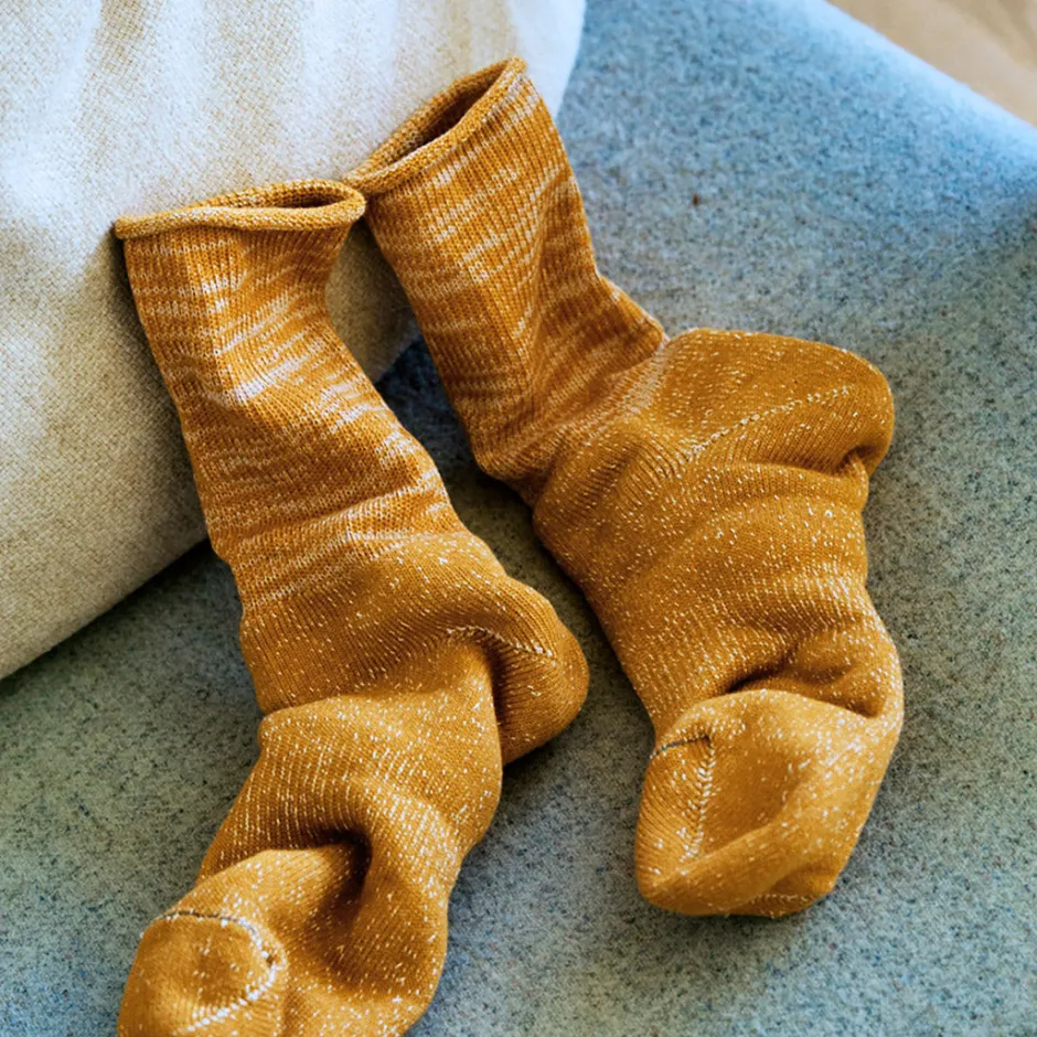 Socks^ROTOTO / WASHI pile crew socks