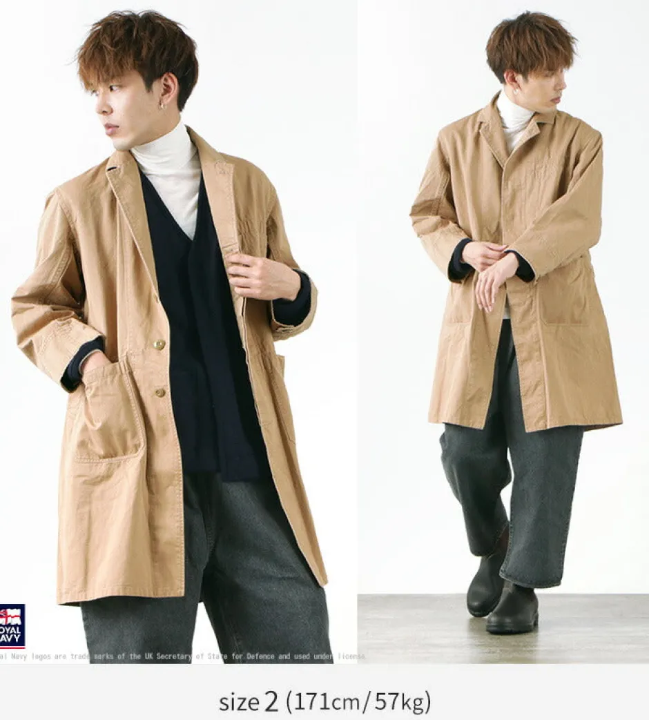 Coats^ROYAL NAVY / Drivers Dust Coat