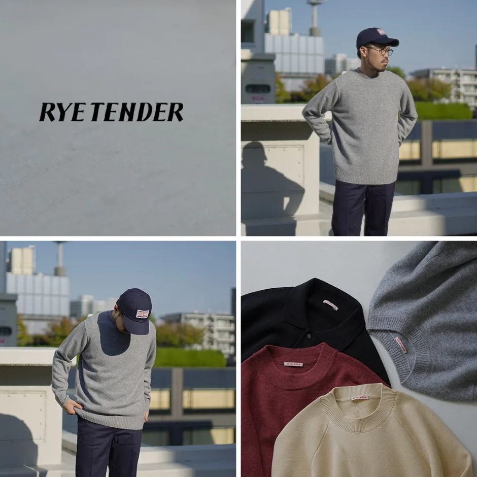 Knits^RYE TENDER / Bristol Crew Knit