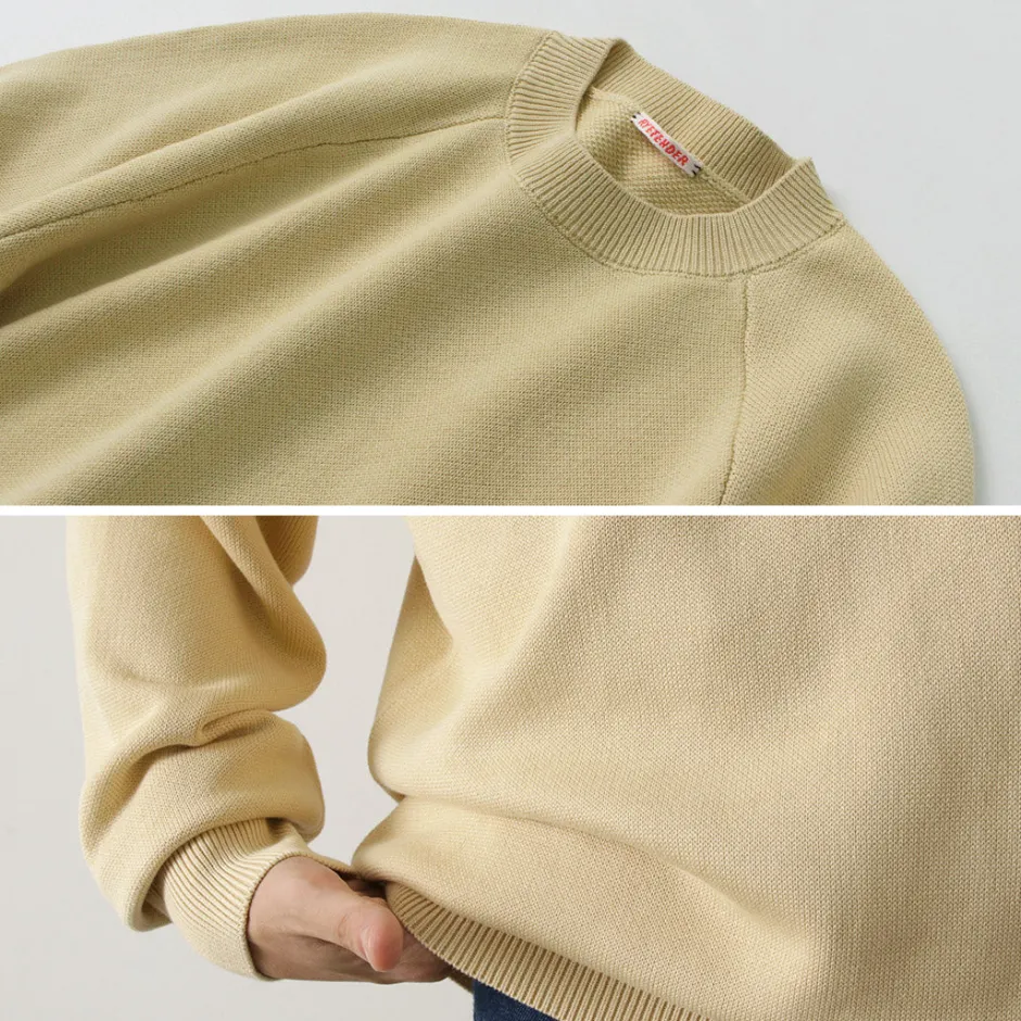 Knits^RYE TENDER / Fulton Raglan Knit Sweatshirt