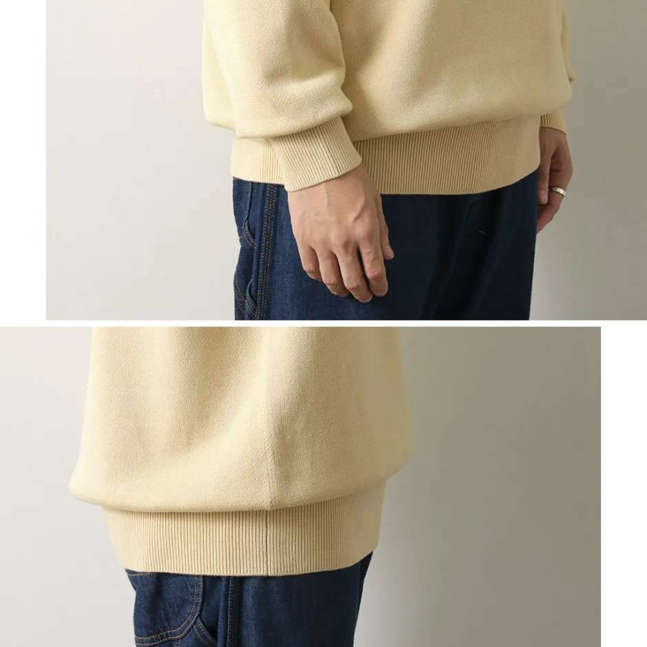 Knits^RYE TENDER / Fulton Raglan Knit Sweatshirt