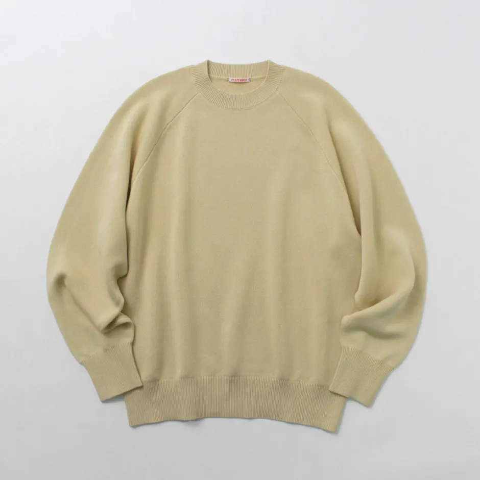 Knits^RYE TENDER / Fulton Raglan Knit Sweatshirt