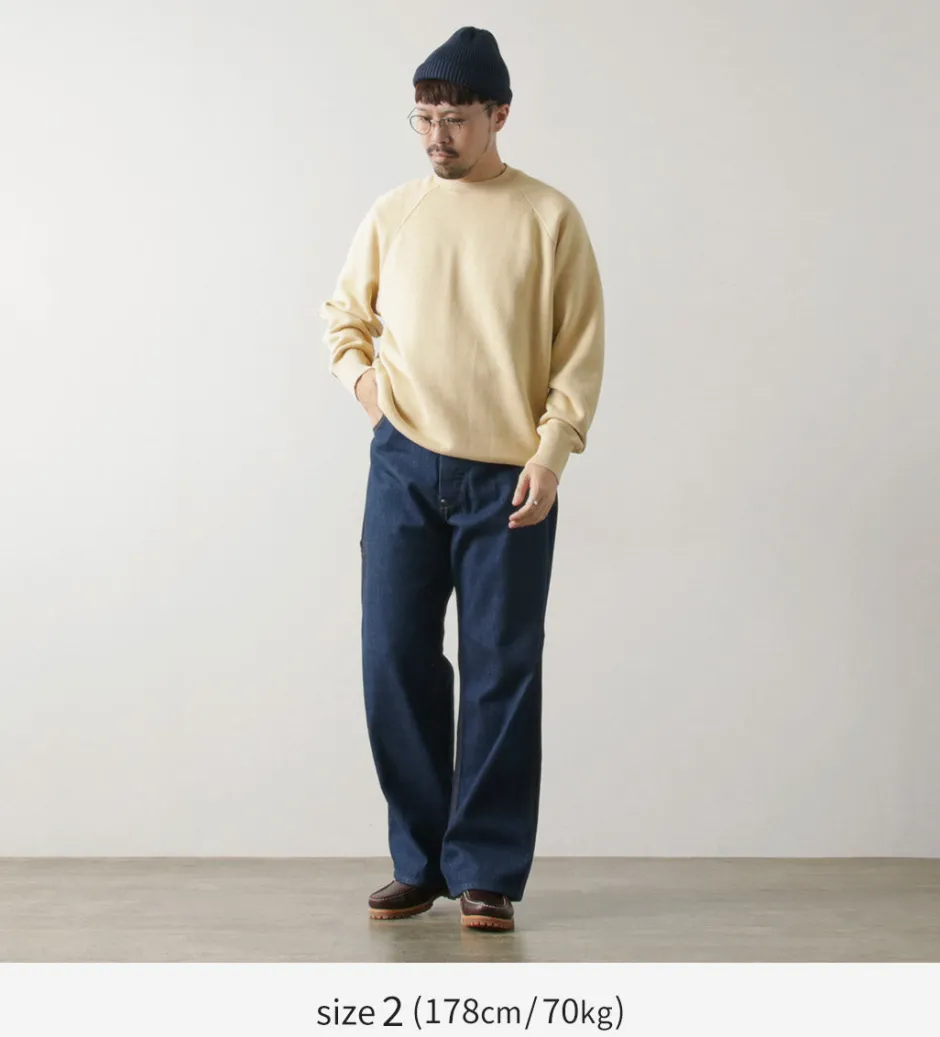 Knits^RYE TENDER / Fulton Raglan Knit Sweatshirt
