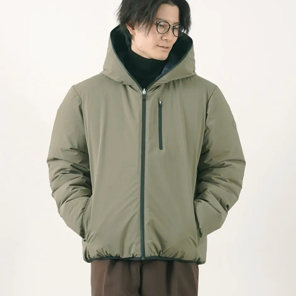 Jackets^SAVE THE DUCK / Ezra Synthetic Down Reversible Hooded Jacket