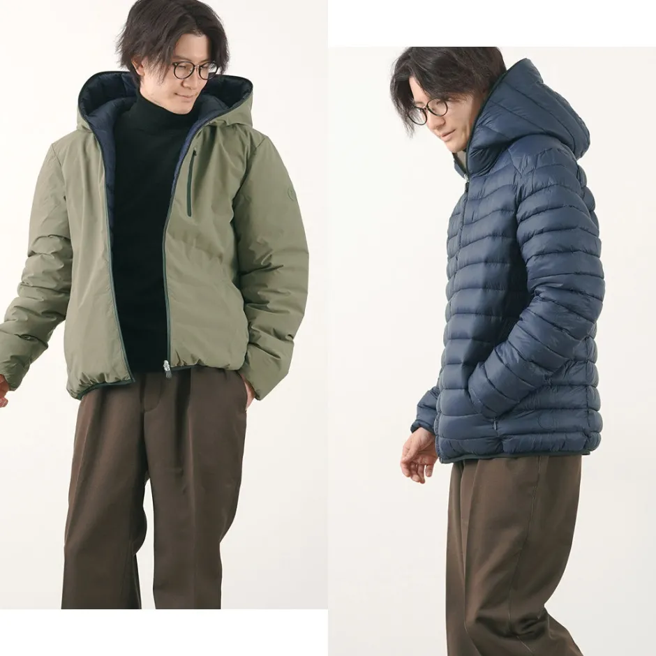 Jackets^SAVE THE DUCK / Ezra Synthetic Down Reversible Hooded Jacket