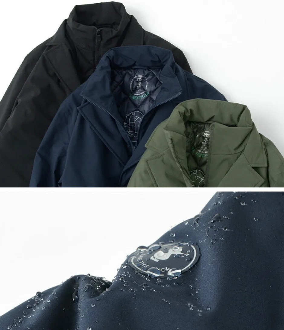 Coats^SAVE THE DUCK / Helmut Recycled Synthetic Down Chester Coat